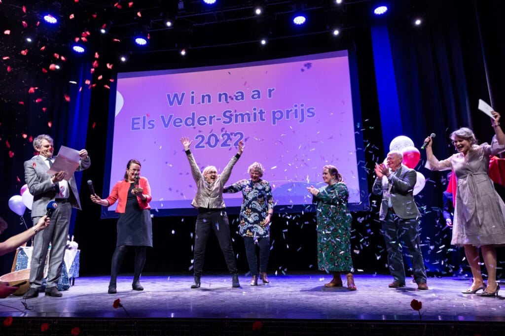 Viering van de uitreiking van de Els Veder-Smit Prijs
